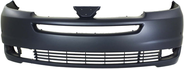 2004-2005 Toyota Sienna Front Bumper Cover, W/Radar Cruise Control.