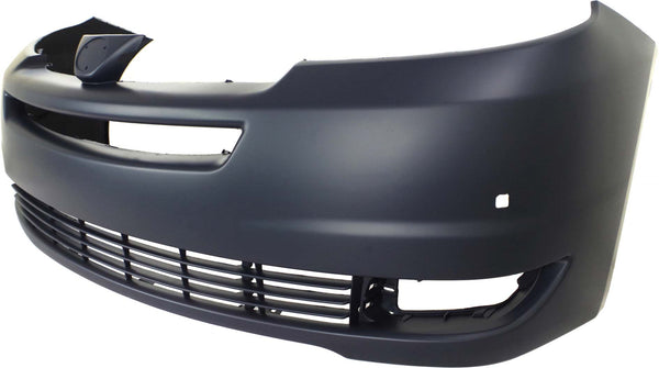 2004-2005 Toyota Sienna Front Bumper Cover, W/Radar Cruise Control.