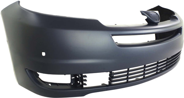 2004-2005 Toyota Sienna Front Bumper Cover, W/Radar Cruise Control.