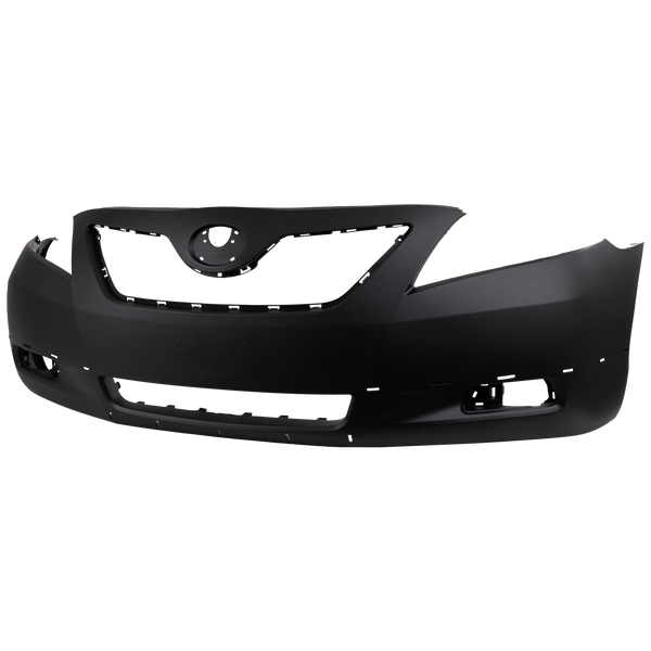 2007-2009  Toyota Camry Front Bumper Cover, Primed, W/ Spoiler Hole.