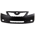 2007-2009  Toyota Camry Front Bumper Cover, Primed, W/ Spoiler Hole.
