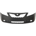2007-2009  Toyota Camry Front Bumper Cover, Primed, W/ Spoiler Hole.