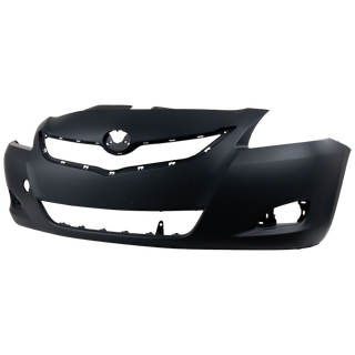 2007-2012 Toyota Yaris Front Bumper Cover, Primed, (2009-2012 Std Type), Sedan.