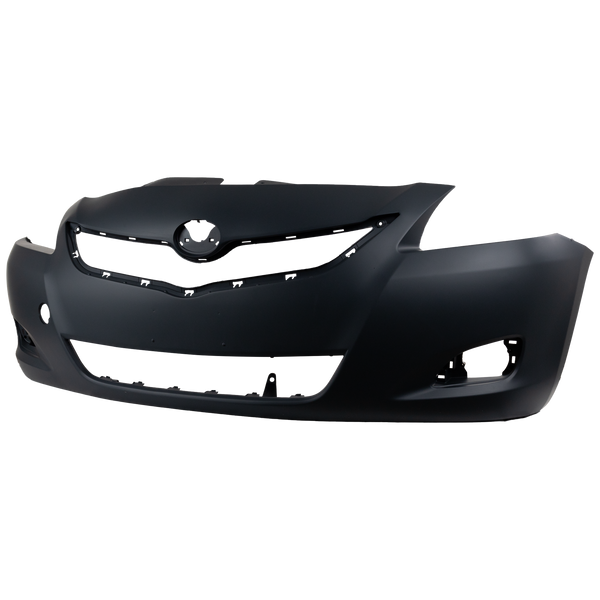 2007-2012 Toyota Yaris Front Bumper Cover, Primed, (2009-2012 Std Type), Sedan.