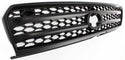 2001-2003 Toyota Rav4 Grille, Black.