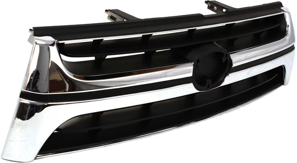 2001-2002 Toyota 4runner Grille, Chrome Shell/primed.