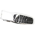 2001-2004 Toyota Tacoma Grille, Chrome Shell/Dark Gray.