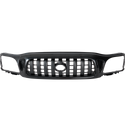 2001-2004 Toyota Tacoma Grille, Textured Black.
