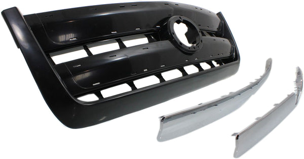 2003-2006 Toyota Tundra Grille, Painted-Black.