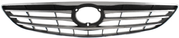 2005-2006 Toyota Camry Grille, Chrome Shell/Silver.