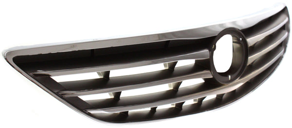 2005-2006 Toyota Camry Grille, Chrome Shell/Silver.