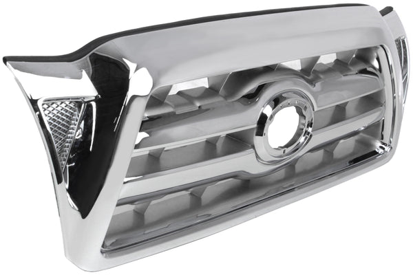 2005-2008 Toyota Tacoma Grille, Mesh Insert, Chrome.