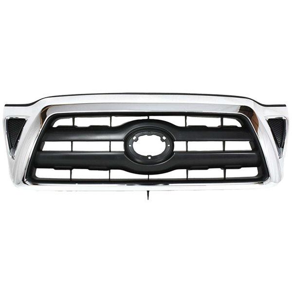 2005-2008 Toyota Tacoma Grille,Chrome Shell/ Dark Gray.