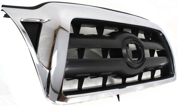 2005-2008 Toyota Tacoma Grille,Chrome Shell/ Dark Gray.