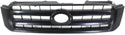 2004-2007 Toyota Highlander Grille, Painted-Black.