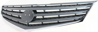 2002-2003 Toyota Solara Grille, Chrome Shell/gray.