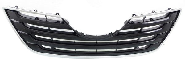 2007-2009 Toyota Camry Grille, Chrome Shell/Black.