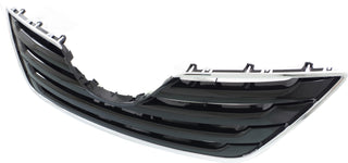 2007-2009 Toyota Camry Grille, Chrome Shell/Black.