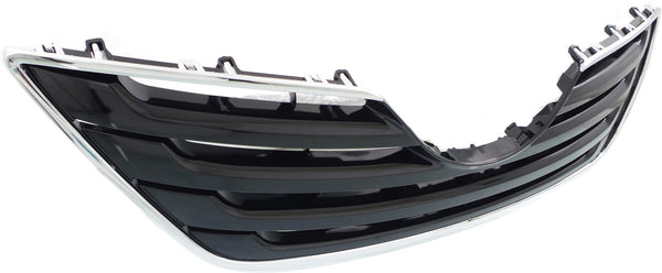 2007-2009 Toyota Camry Grille, Chrome Shell/Black.