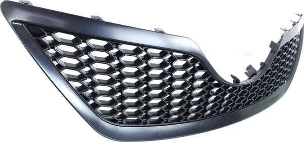 2007-2009 Toyota Camry Grille, Painted-Black.