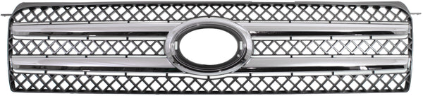 2006-2007 Toyota Highlander Grille, Black.