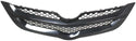 2007-2008 Toyota Yaris Grille, Black, Upper.