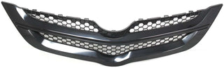 2007-2008 Toyota Yaris Grille, Black, Upper.