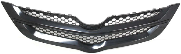 2007-2008 Toyota Yaris Grille, Black, Upper.