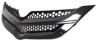 2007-2008 Toyota Yaris Grille, Black, Upper.