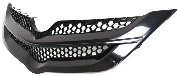 2007-2008 Toyota Yaris Grille, Black, Upper.