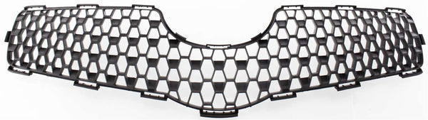 2007-2008 Toyota Yaris Grille, Upper, Black, Hatchback.
