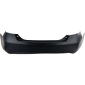 2007-2011  Toyota Camry Rear Bumper Cover, Primed, W/O Spoiler Hole.
