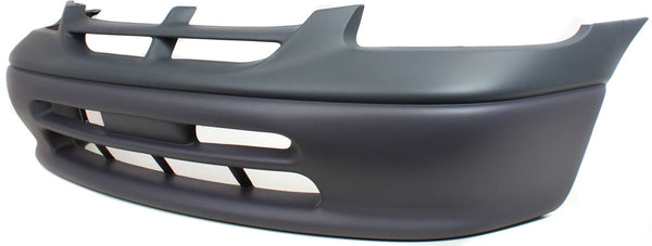 1997-1998 Dodge Caravan Front Bumper Cover, Primed, w/o Fog Lamp Holes.