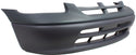 1997-1998 Dodge Caravan Front Bumper Cover, Primed, w/o Fog Lamp Holes.