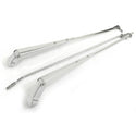 1968-1972 Chevy El Camino Wiper Arms Chrome With Hidden Arm Style Pair.