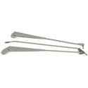 1968-1972 Oldsmobile Vista Cruiser Wiper Arms Brushed With Hidden Arm Style Pair.
