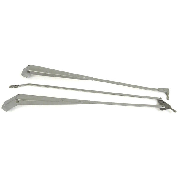 1968-1972 Oldsmobile Vista Cruiser Wiper Arms Brushed With Hidden Arm Style Pair.