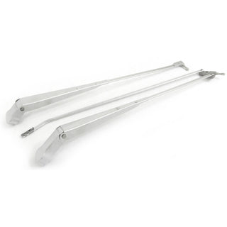 1968-1972 Oldsmobile 442 Wiper Arms Brushed With Hidden Arm Style Pair.