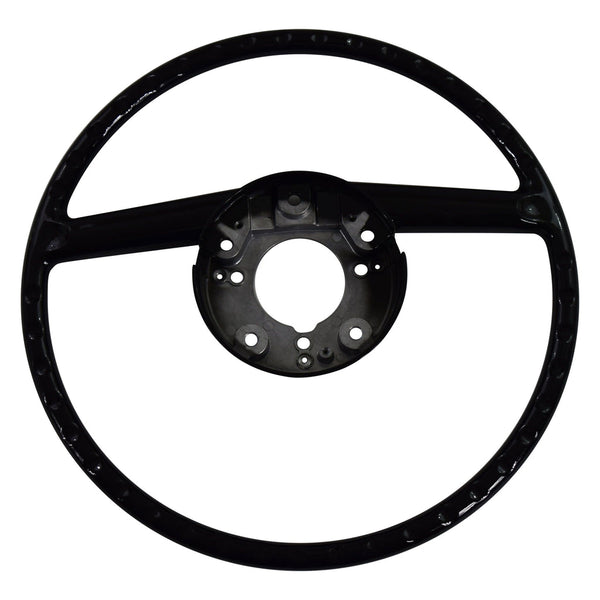 1963-1971 Mercedes-Benz W113 Steering Wheel Black W/O Pad W/O Horn Ring.