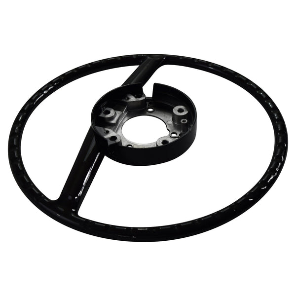 1963-1971 Mercedes-Benz W113 Steering Wheel Black W/O Pad W/O Horn Ring.