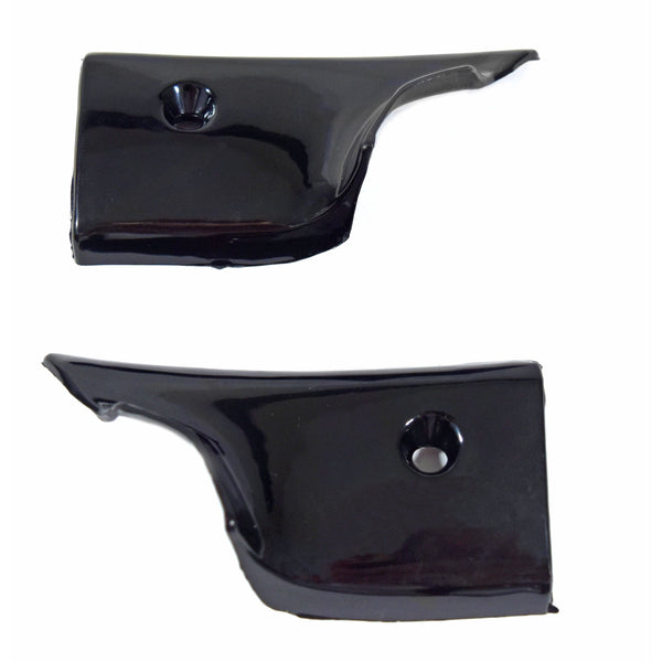 1968-1972 Chevy El Camino Headliner Rear Window Lower Corner Trim Pair.