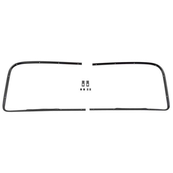 Car windshield rubber seal kit on a white background. 1947-1953 Chevy Inner Windshield Garnish Moulding Set.