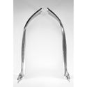 1955-1957 Chevy Bel Air Convertible Outer Windshield Vertical Pillar Garnish Molding, Stainless