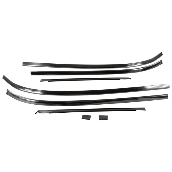 1967-1972 Ford F-100 Pickup Front Windshield Molding Set.