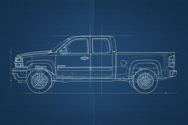 1999-2006 Chevy Silverado Front Door Lower Door Skin, LH