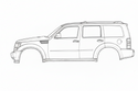 2007-2012 Dodge Nitro Inner Rocker Panel LH