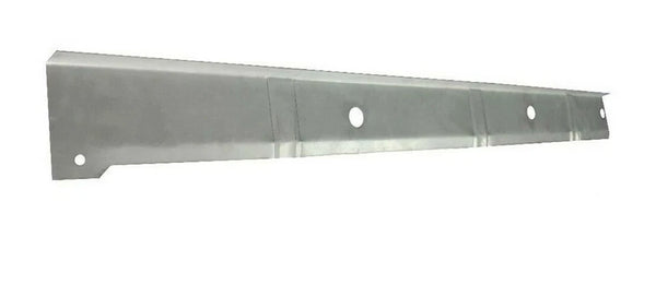 Set of metal brackets on a white background. 1998-2002 Dodge Ram 3500 Pickup 4DR Quad Cab Inner & Outer Rocker Panel Pair.