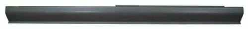 Long, narrow black object on a white background. 2005-2015 Nissan Frontier 4dr Outer Rocker Panel Pair.
