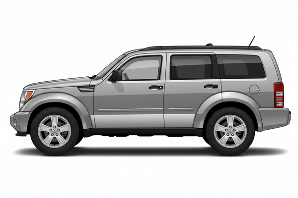 2007-2012 Dodge Nitro Inner Rocker Panel RH