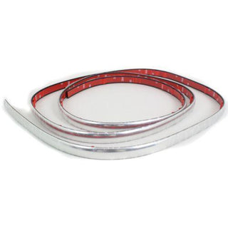 1994-1996 Chrysler New Yorker Front Bumper Molding, Plastic, Chrome.